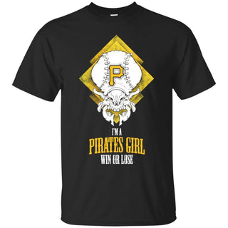 Pittsburgh Pirates Girl Win Or Lose T Shirts