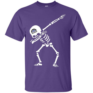 Dabbing Skull Colorado Rockies T Shirts