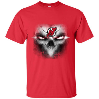 New Jersey Devils Skulls Of Fantasy Logo T Shirts