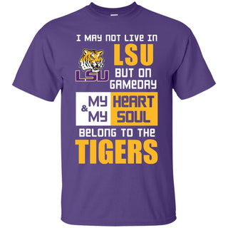 My Heart And My Soul Belong To The Tigers T Shirts