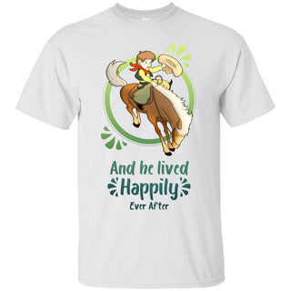 Cowboy Children - Horse And He Lived Happily Ever After T Shirts