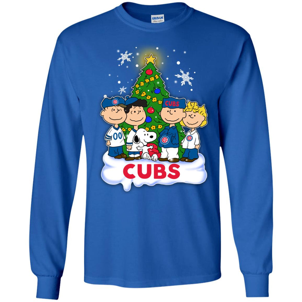 Snoopy The Peanuts Chicago Cubs Christmas Sweaters