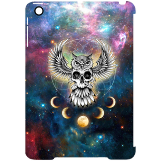 Skull Space Pattern Owl Tablet Covers