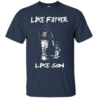 Like Father Like Son Navy Midshipmen T Shirt