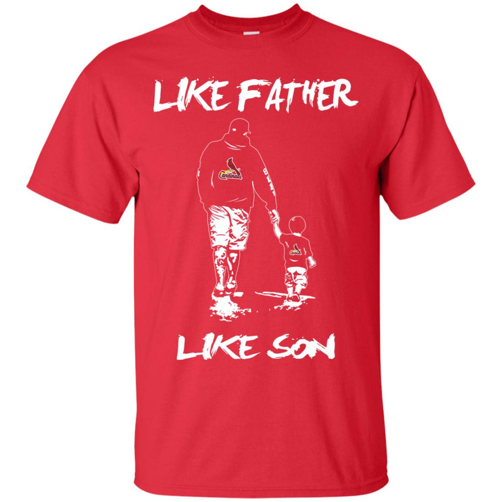 Like Father Like Son St. Louis Cardinals T Shirt – Best Funny Store
