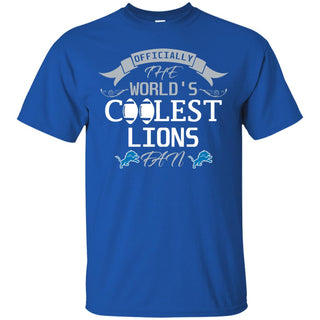Officially The World's Coolest Detroit Lions Fan T Shirts