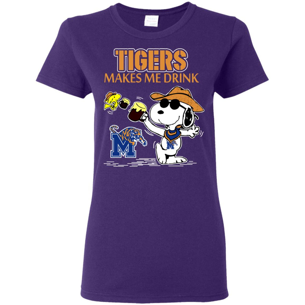 Memphis Tigers Make Me Drinks T Shirts