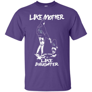 Like Mother Like Daughter Colorado Rockies T Shirts