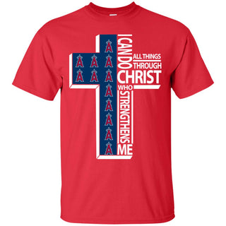 I Can Do All Things Through Christ Los Angeles Angels T Shirts