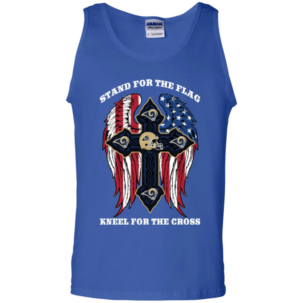 Stand For The Flag Kneel For The Cross Los Angeles Rams T Shirts