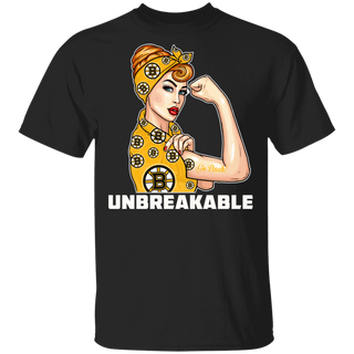 Beautiful Girl Unbreakable Go Boston Bruins T Shirt