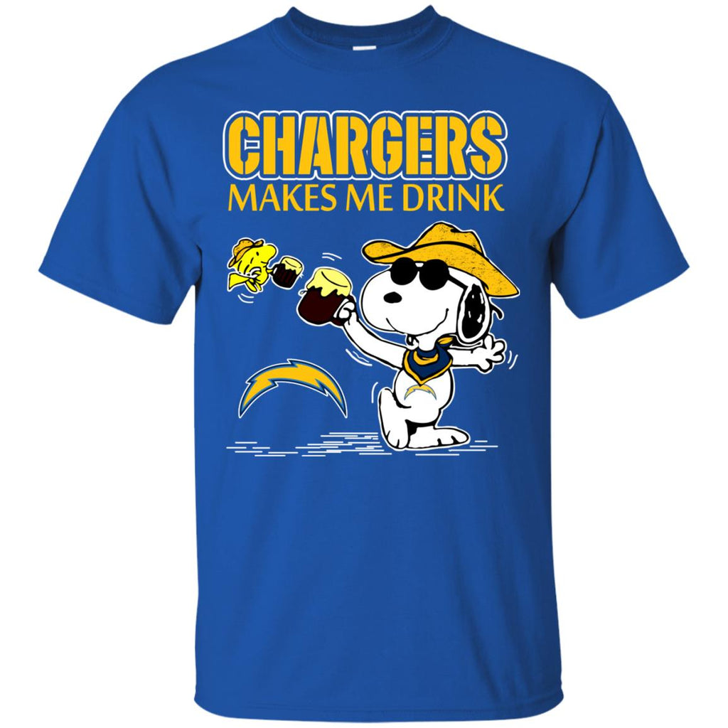 Los Angeles Chargers Make Me Drinks T Shirts – Best Funny Store