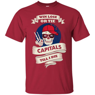 Skull Say Hi Washington Capitals T Shirts