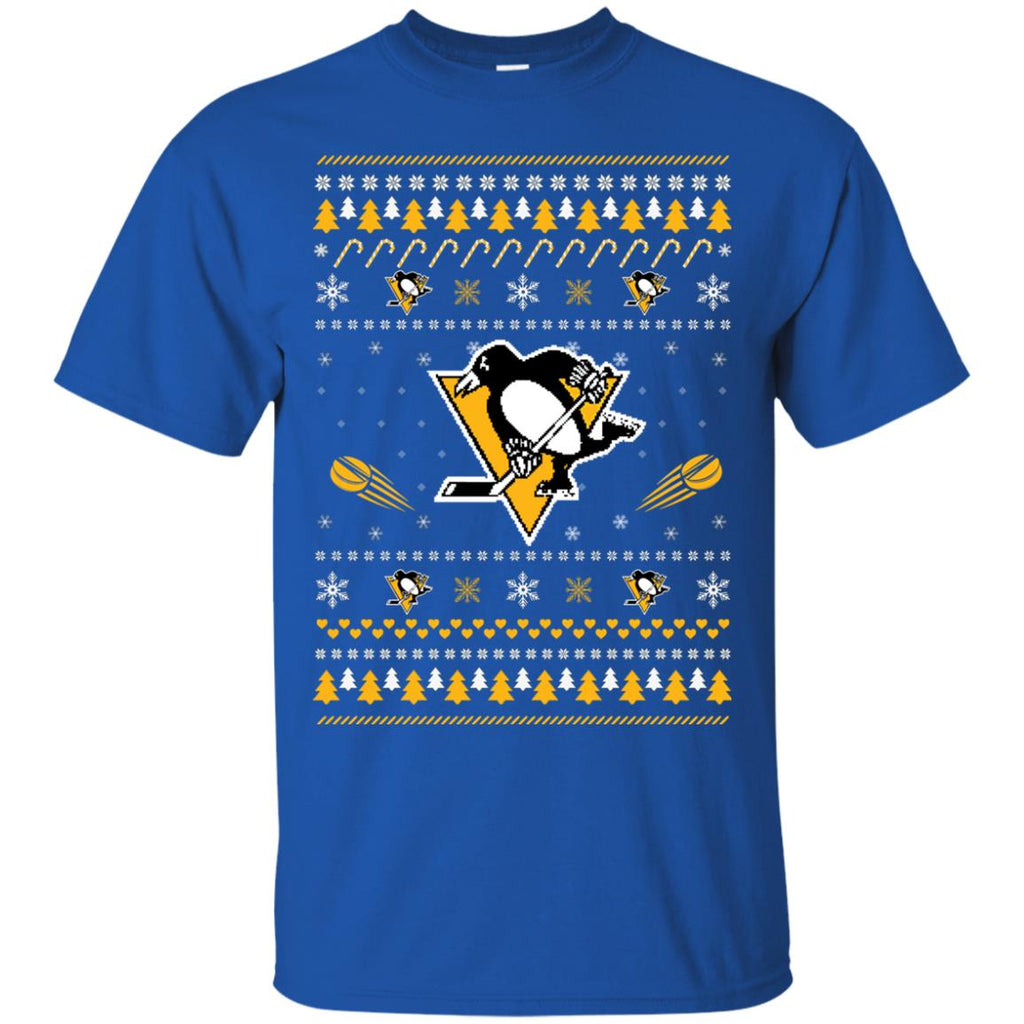 Pittsburgh Penguins Stitch Knitting Style T Shirt