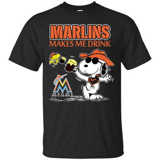 Miami Marlins Makes Me Drinks T Shirts