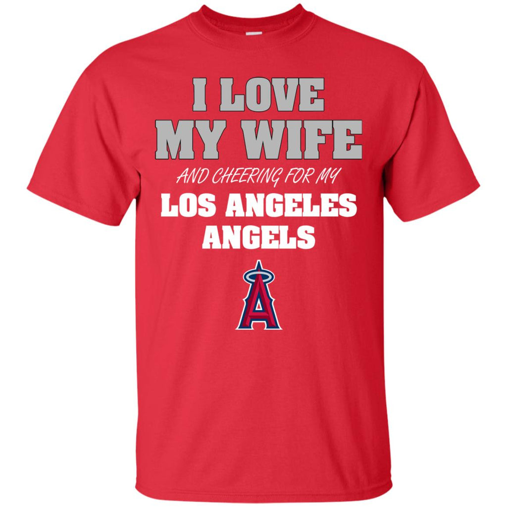I Love My Wife And Cheering For My Los Angeles Angels T Shirts – Best Funny  Store