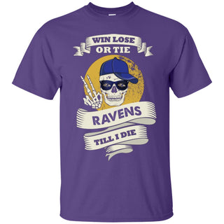 Skull Say Hi Baltimore Ravens T Shirts