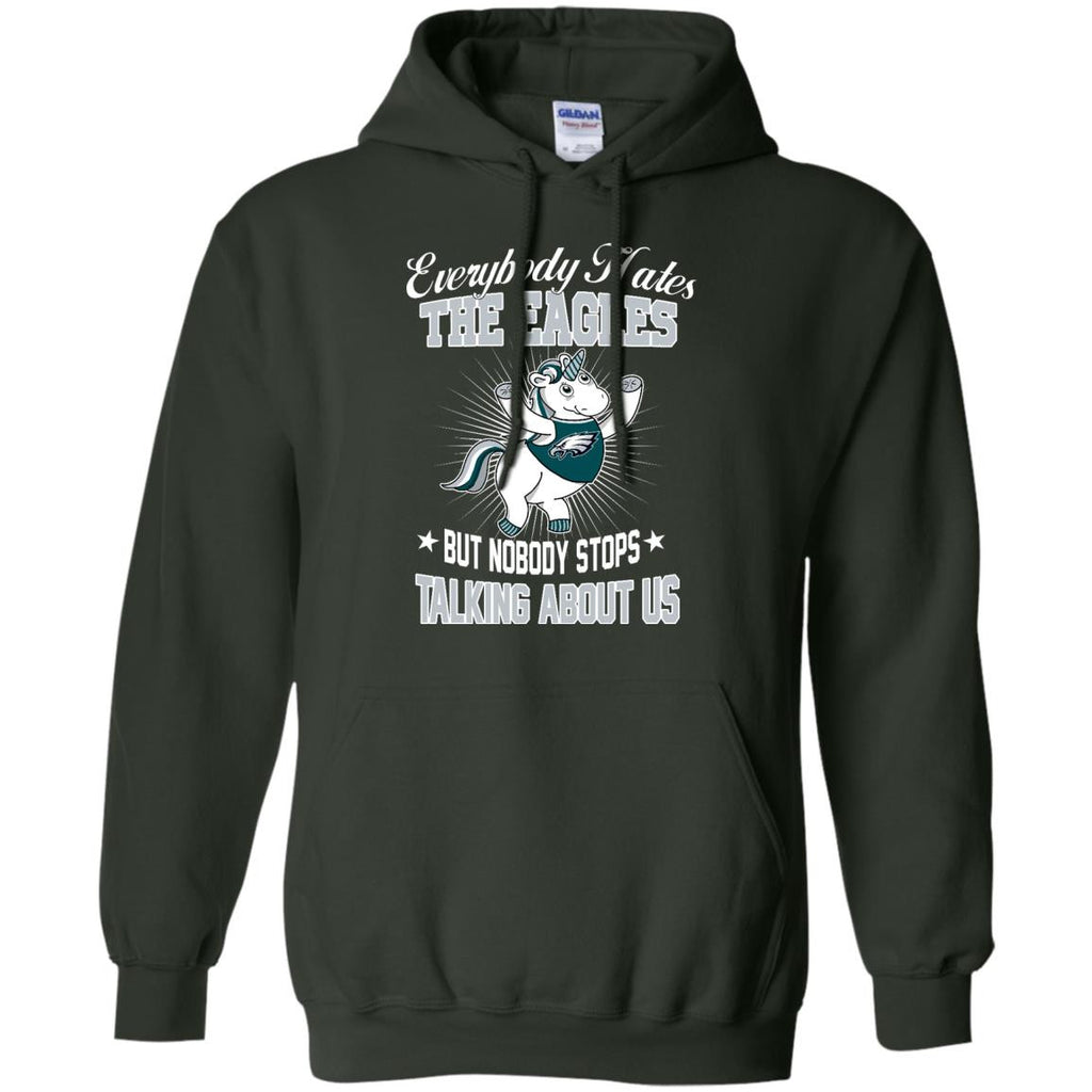 Nobody Stops Talking About Us Philadelphia Eagles T Shirt - Best Funny Store