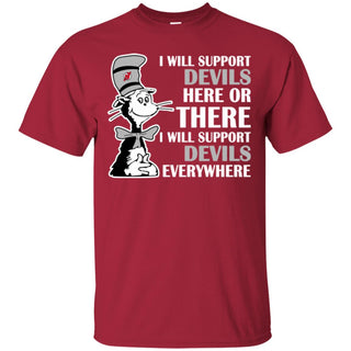 I Will Support Everywhere New Jersey Devils T Shirts