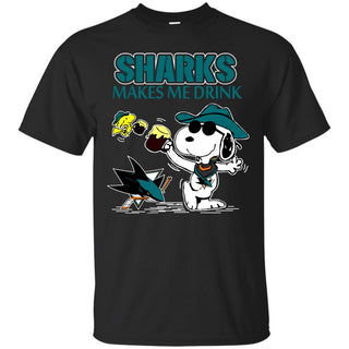 San Jose Sharks Make Me Drinks T Shirts