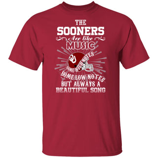 KHG - The Oklahoma Sooners Are Like Music T Shirt