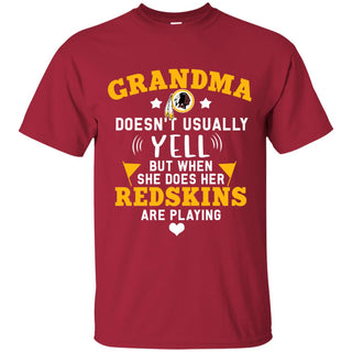 But Different When She Does Her Washington Redskins Are Playing T Shirts