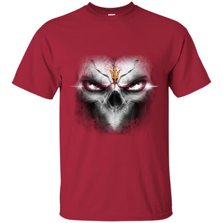 Arizona State Sun Devils Skulls Of Fantasy Logo T Shirts