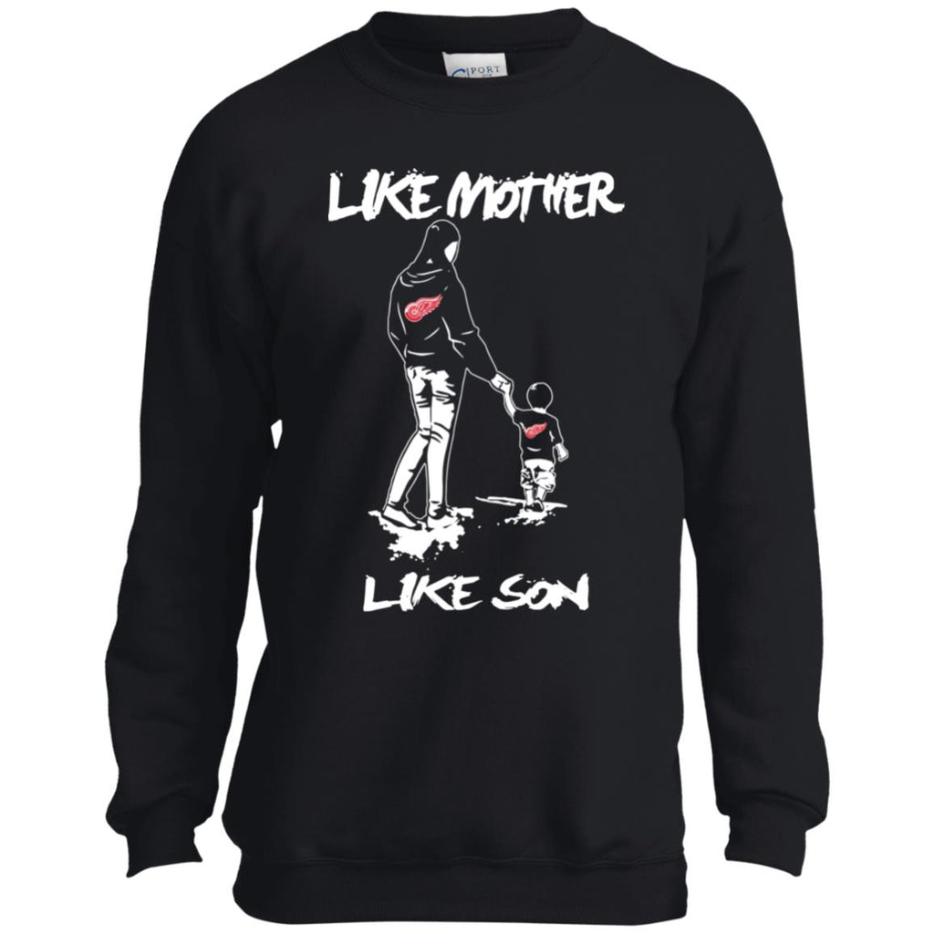 Like Mother Like Son Detroit Red Wings T Shirt