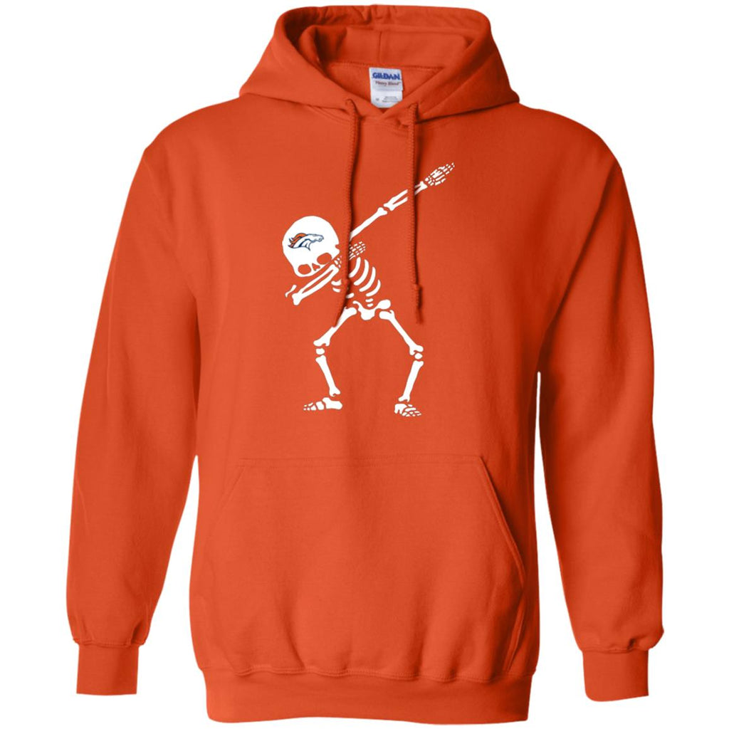 Dabbing Skull Denver Broncos T Shirts