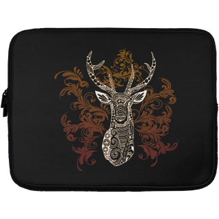 Deer Zentangle Style Laptop Sleeves