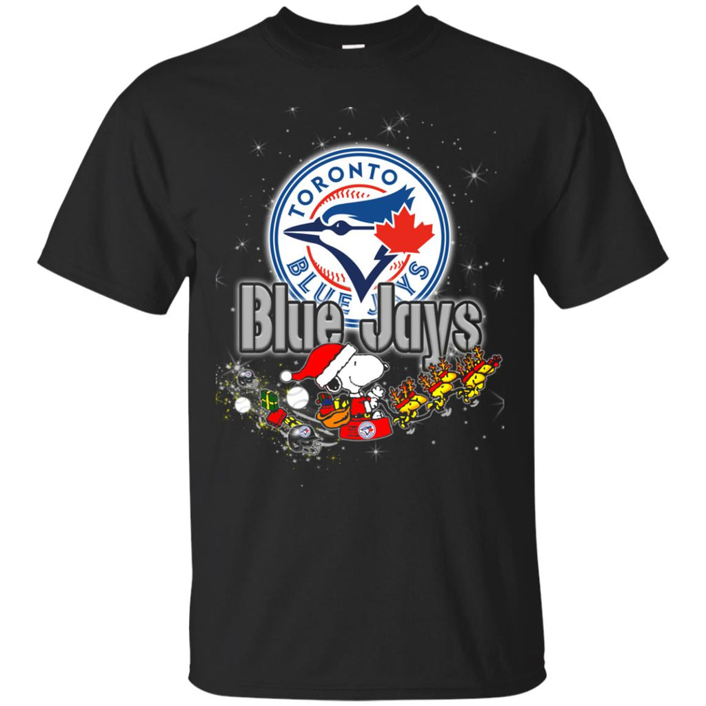 Snoopy Christmas Toronto Blue Jays T Shirts