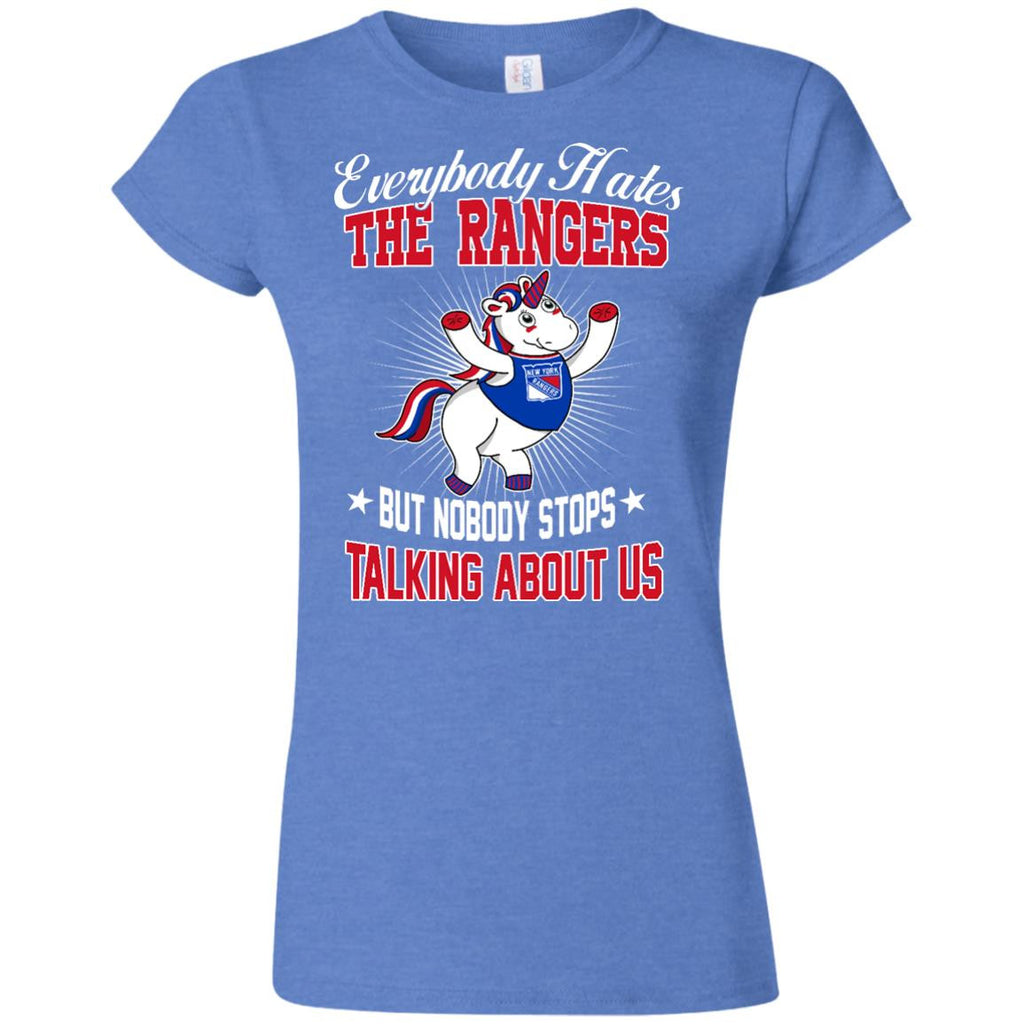 Nobody Stops Talking About Us New York Rangers T Shirt - Best Funny Store