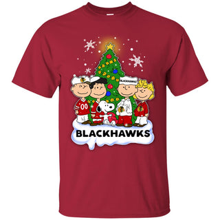 Snoopy The Peanuts Chicago Blackhawks Christmas Sweaters
