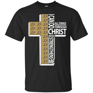 I Can Do All Things Through Christ Anaheim Ducks T Shirts