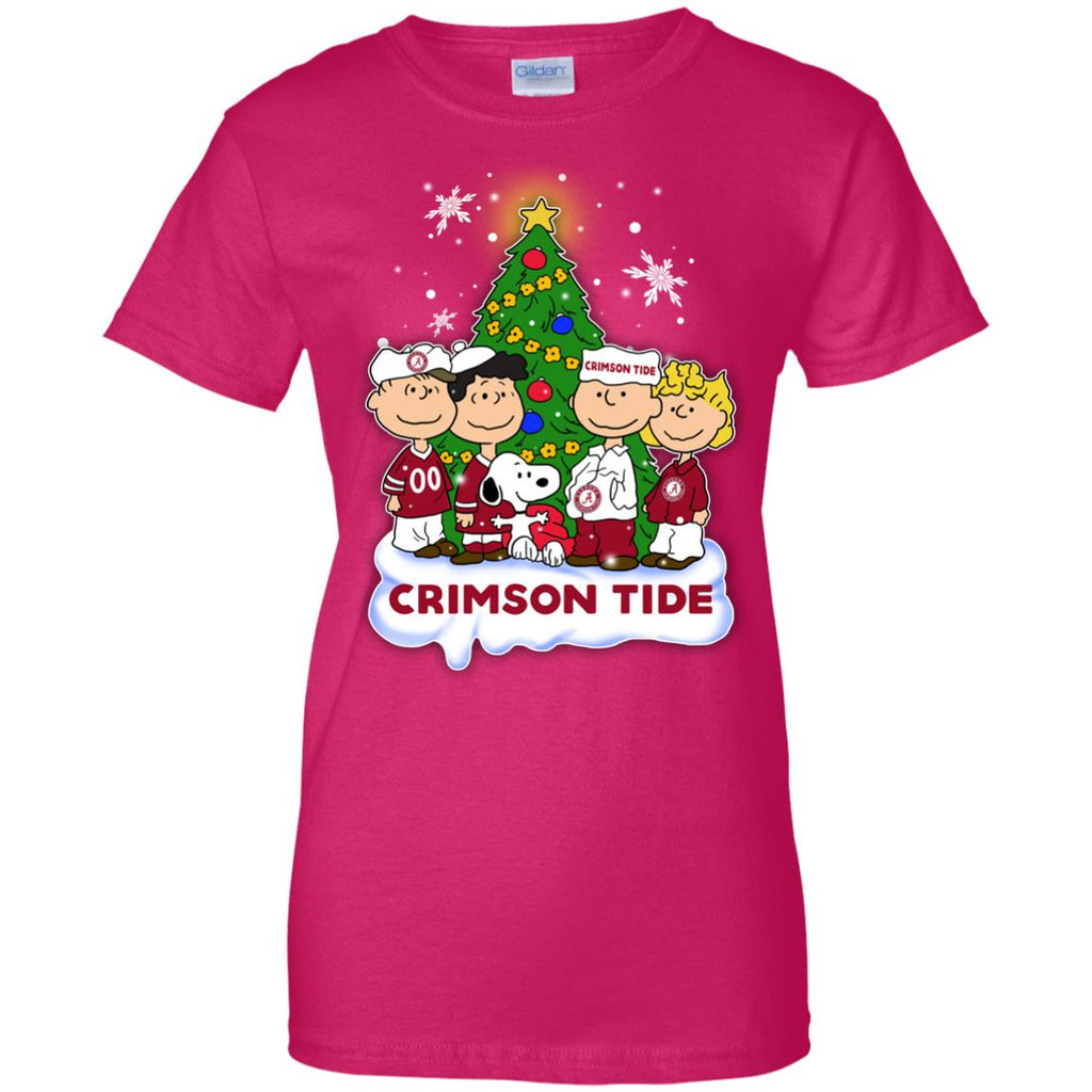 Snoopy The Peanuts Alabama Crimson Tide Christmas Sweaters