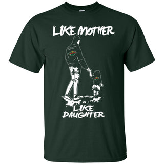 Like Mother Like Daughter Minnesota Wild T Shirts