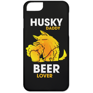 Husky Daddy Beer Lover Phone Cases