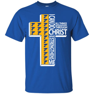 I Can Do All Things Through Christ St. Louis Blues T Shirts