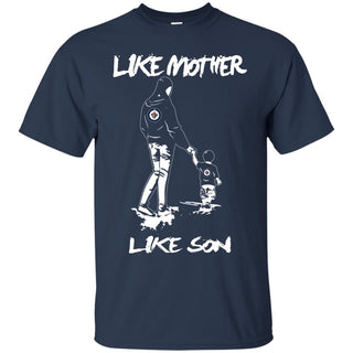 Like Mother Like Son Winnipeg Jets T Shirt