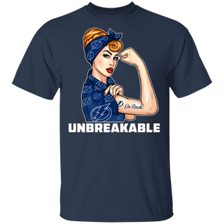 Beautiful Girl Unbreakable Go Tampa Bay Lightning T Shirt