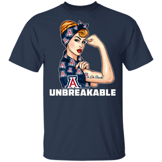 Beautiful Girl Unbreakable Go Arizona Wildcats T Shirt