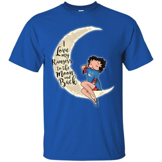 BB I Love My New York Rangers To The Moon And Back T Shirt - Best Funny Store