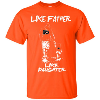 Like Father Like Daughter Philadelphia Flyers T Shirts