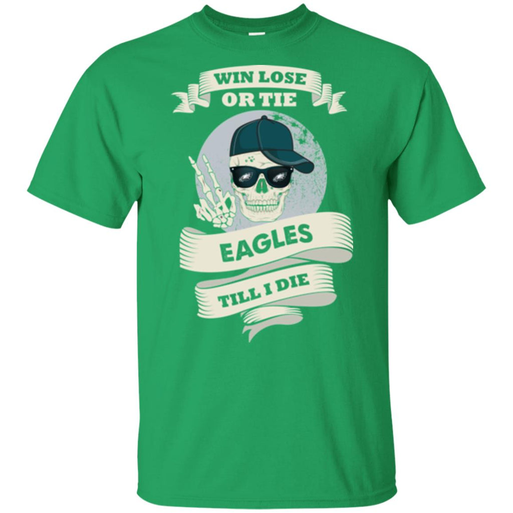 Skull Say Hi Philadelphia Eagles T Shirts