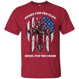 Stand For The Flag Kneel For The Cross Atlanta Falcons T Shirts