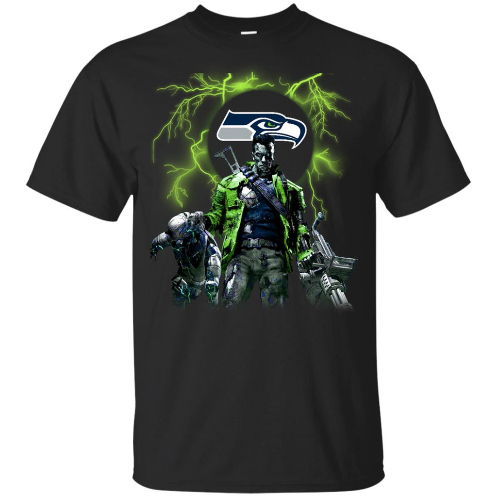 Guns Seattle Seahawks T Shirt - Best Funny Store