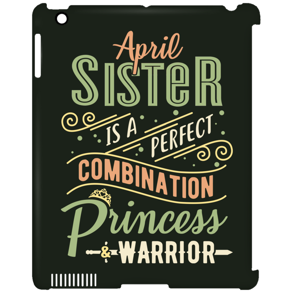 April Sister Combination Princess And Warrior Tablet Covers