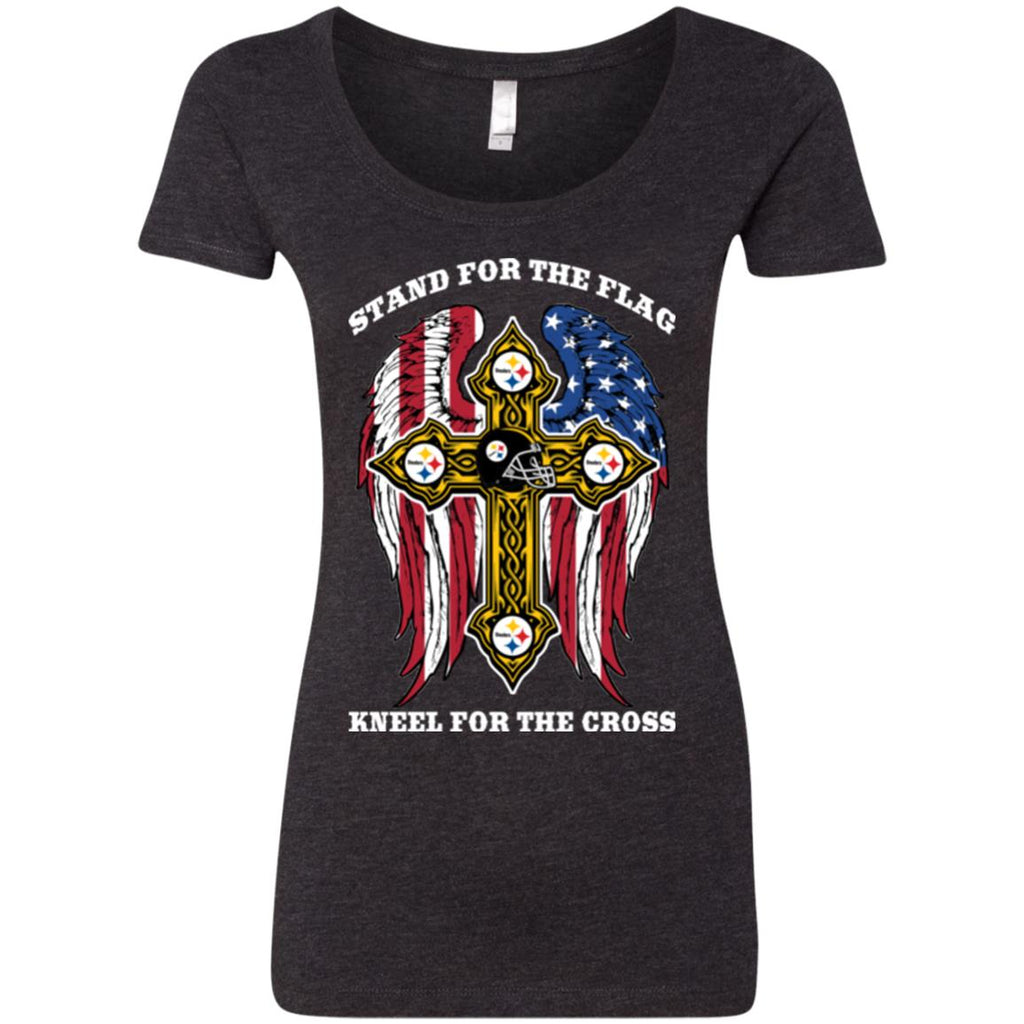 Stand For The Flag Kneel For The Cross Pittsburgh Steelers T Shirts
