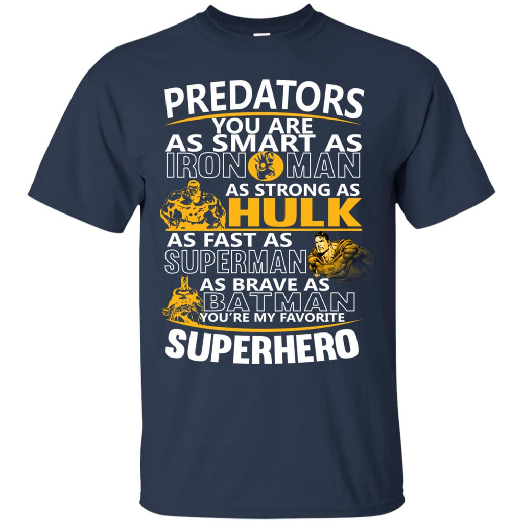 Nashville Predators Youre My Favorite Super Hero T Shirts