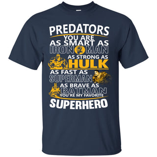 Nashville Predators You're My Favorite Super Hero T Shirts